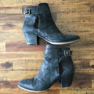 Free People Suede Booties